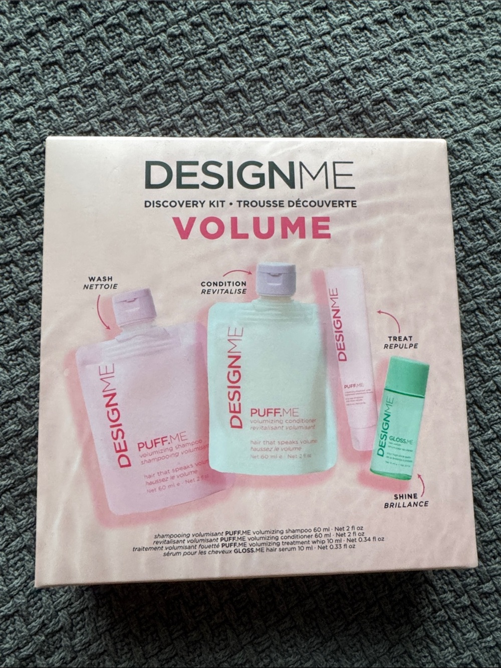 Volume Discovery Kit - Pink & Mint Travel Skincare Set